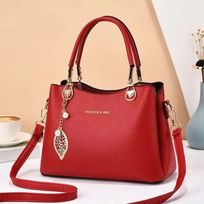 2024 New Handbags Large Bags Large Capacity Middle-aged Women’s Bags Mom Bags Versatile Niche Crossbody Bags - Image 15
